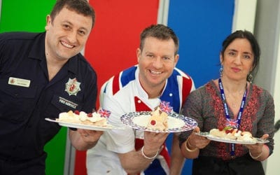 ANDREW NUTTER HELPS TO OPEN NEW ROCHDALE FIRE STATION