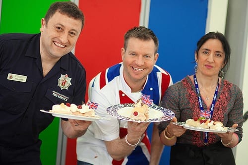 ANDREW NUTTER HELPS TO OPEN NEW ROCHDALE FIRE STATION