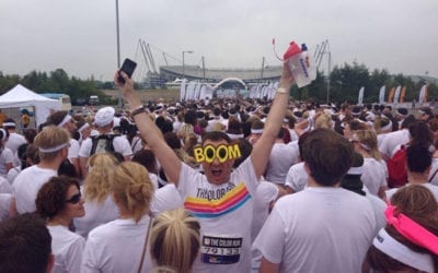 ANDREW NUTTER JOINS MANCHESTER’S COLOUR RUN