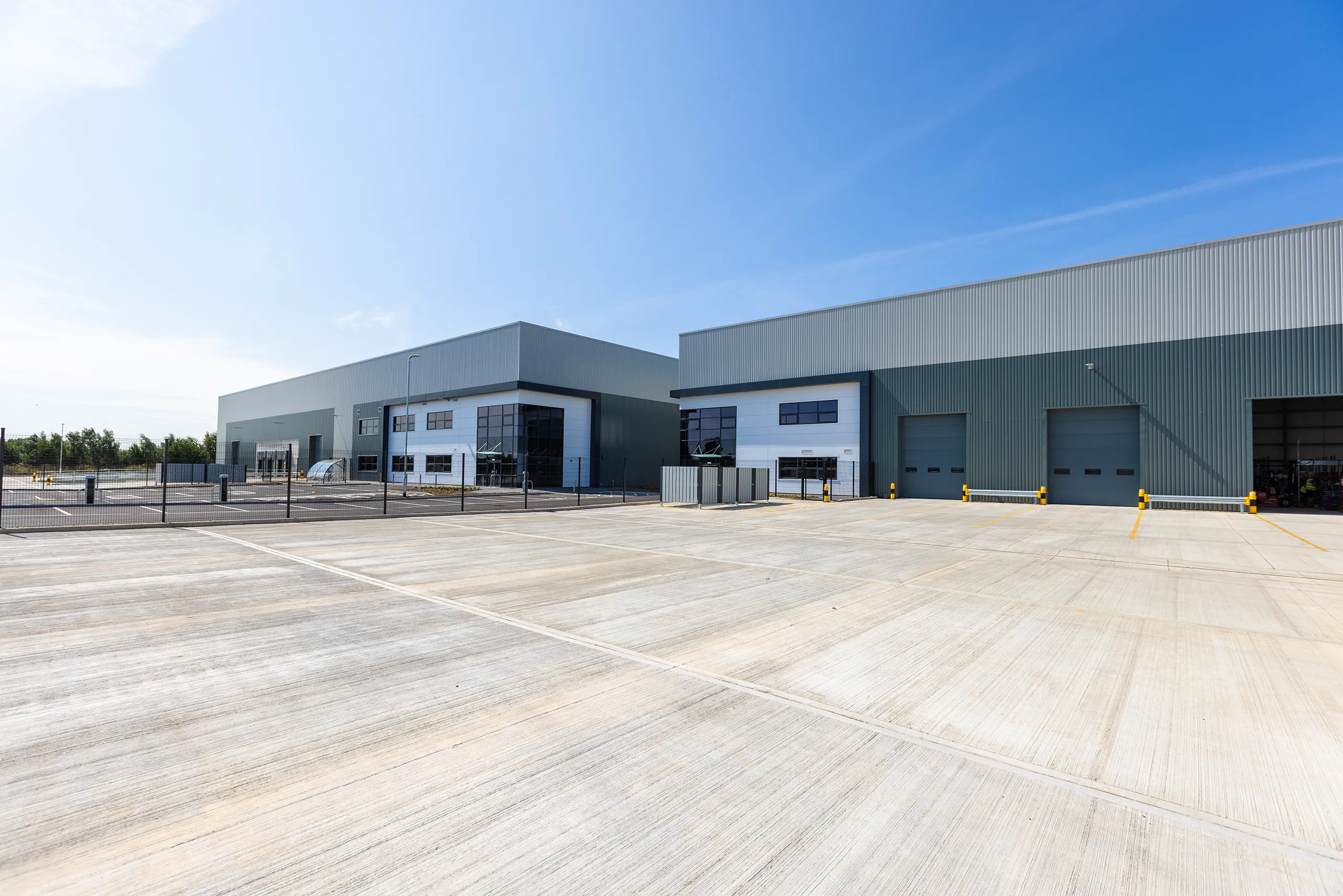 St. Modwen Park Lincoln loading doors