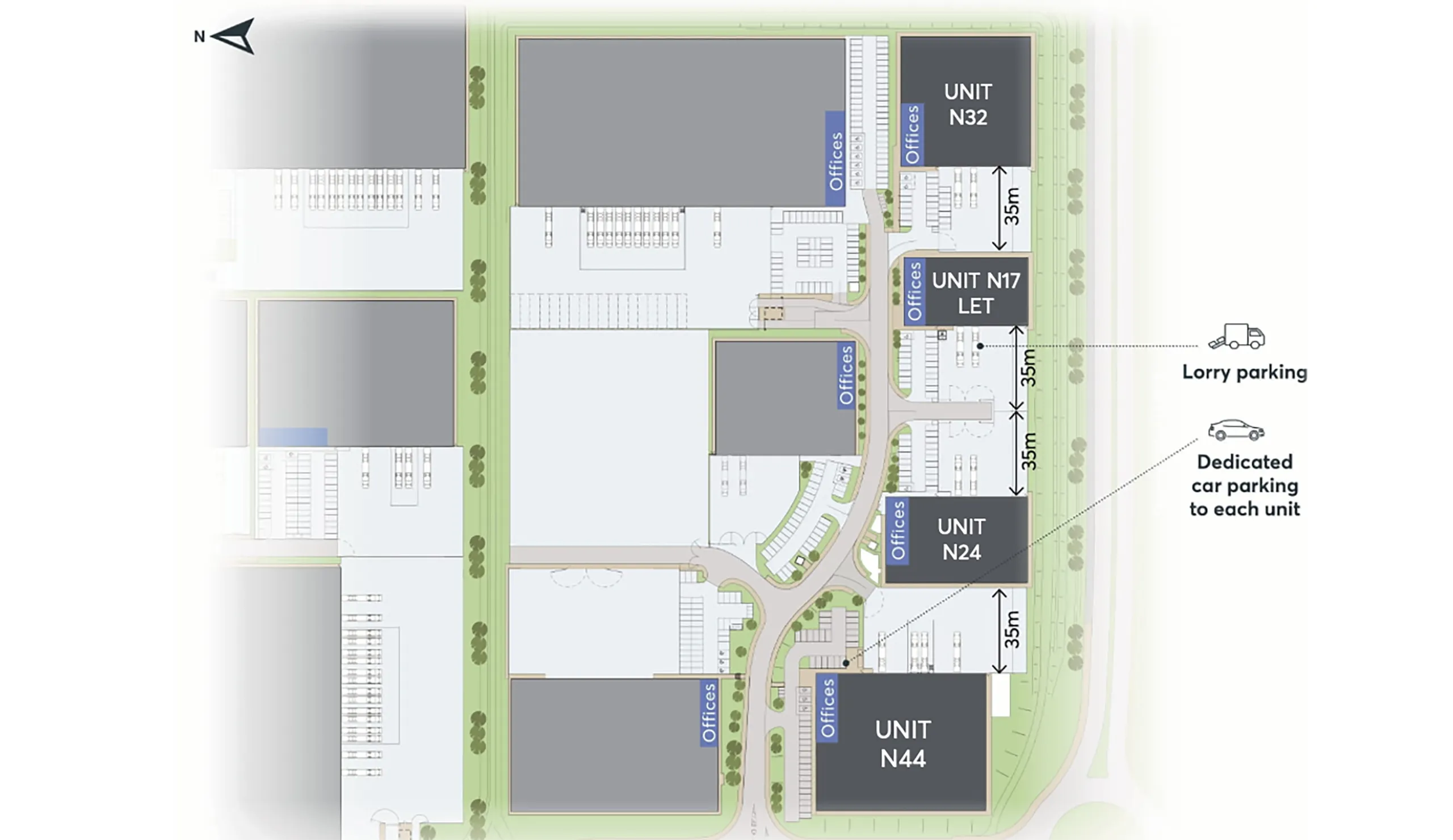 St. Modwen Park Newport site plan