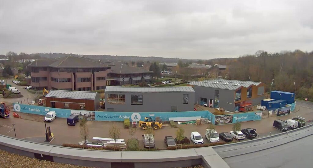 The Hive building project The Hive