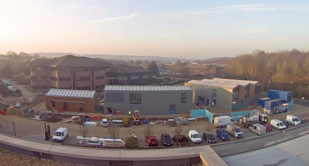 The Hive building The Hive