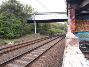 Murieston Crescent Edinburgh train line