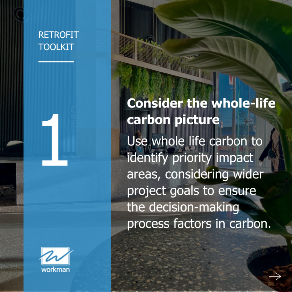 Consider the whole-life carbon picture