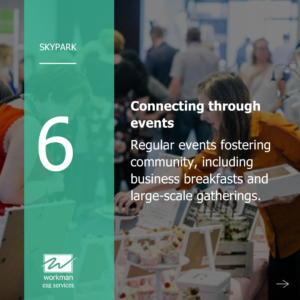 connecting through events