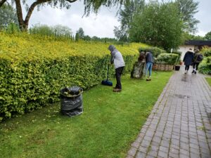 Workman volunteers supporting Hospice