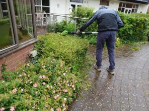 volunteering at Birmingham Hospice