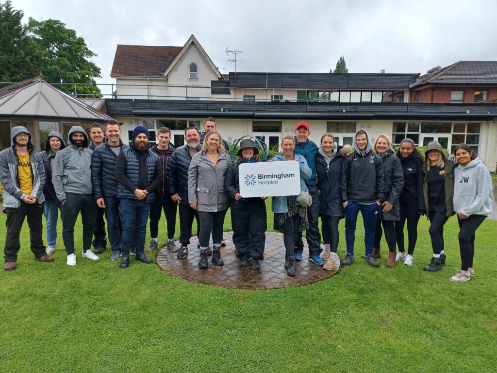 Volunteers at Birmingham Hospice