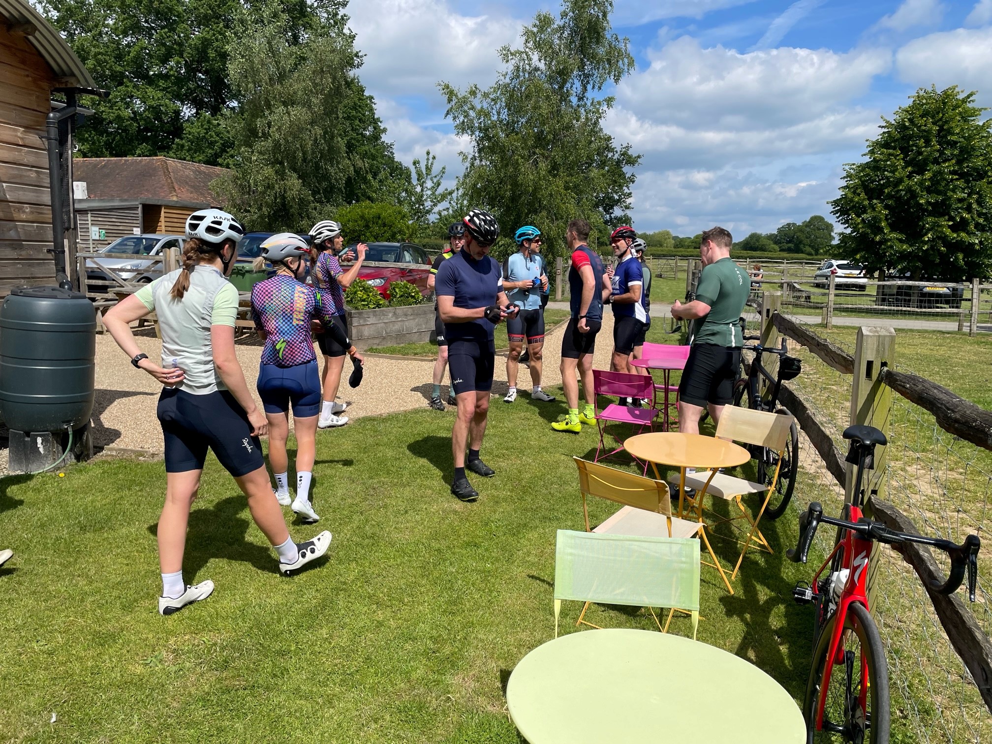 annual client bike ride