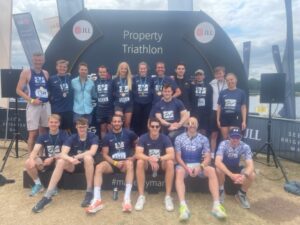 JJL Property Triathlon team