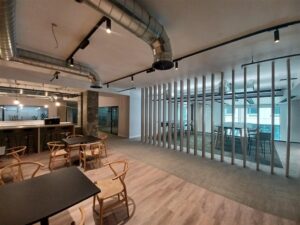 Social space at 10 Brindleyplace Social space at 10 Brindleyplace