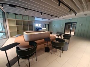 Interior social space at 10 Brindleyplace Interior social space at 10 Brindleyplace