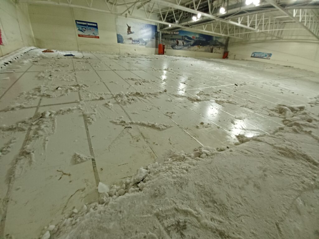 ski slope transformation to indoor karting track ski slope transformation to indoor karting track