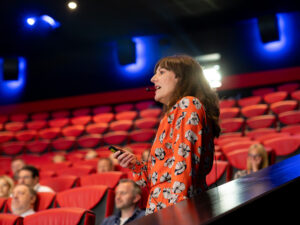 Workman Retail & Leisure Centre Manager conference, Silverburn Michelle Moreno at Touchwood RL Conference.