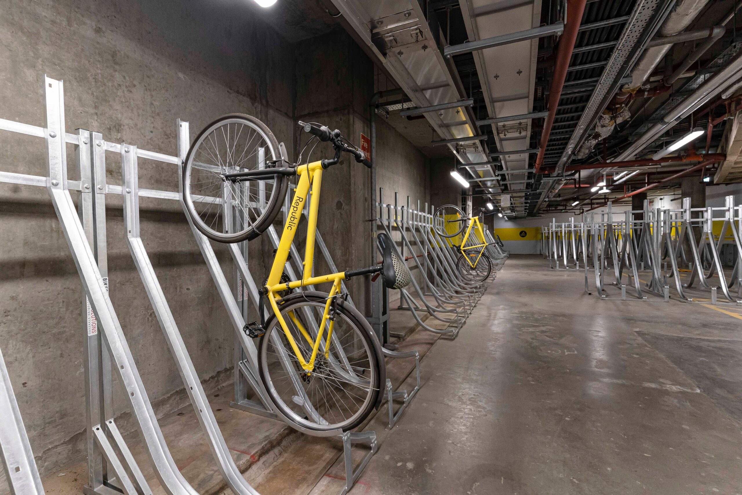 Republic cycling end of trip